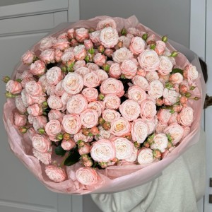 WOW Букет из отборной кустовой пионовидной розы (большой выбор букетов в профиле)