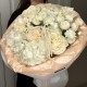 Букет Ореховый Латте Гортензия, Розы, Рафаэлло