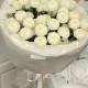 Монобукет «Рафаэлло» из 7 хризантем Ньютон