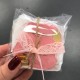 Роскошная корзина из французской розы и стафажа из картадерии