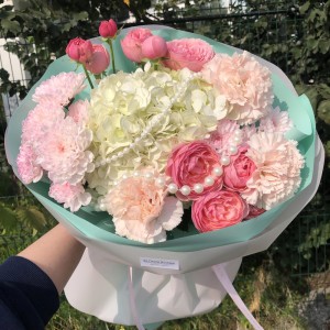 Букет «Ариэль» с пион. Розой Bloom room