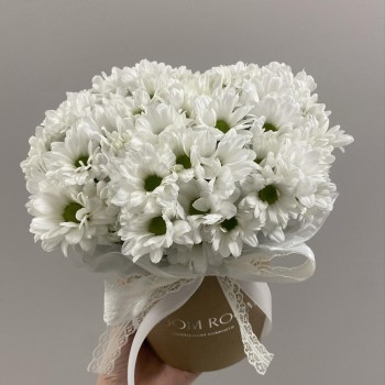 Коробочка из ромашек