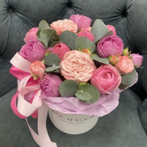 Коробочка кустовых роз Bloom room