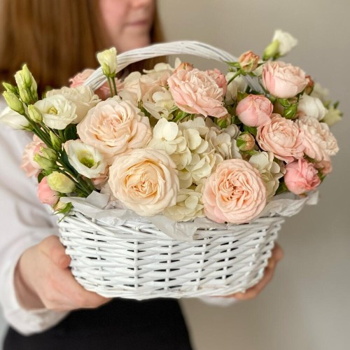 Корзина с цветами
