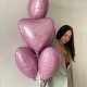 Шары фольгированные сердца 5 шт