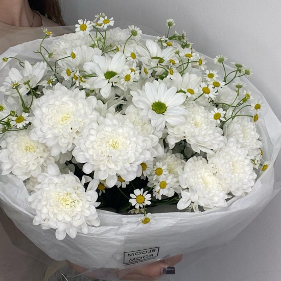 ️  Летний букет «Bloom room    Ромашка и хризантема