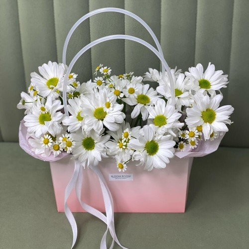 ️Сумочка с ромашками «Bloom room»