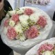 Летний букет с диантусом, ромашкой и эустомой BLOOM ROOM