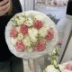 Летний букет с диантусом, ромашкой и эустомой BLOOM ROOM
