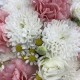 Летний букет с диантусом, ромашкой и эустомой BLOOM ROOM
