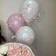 пышный букет и набор гелиевых шаров   BLOOM ROOM