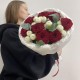 Букет «Очень сильная любовь» с красными розами! Bloom room: большой выбор букетов в профиле магазина