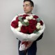 Букет «Очень сильная любовь» с красными розами! Bloom room: большой выбор букетов в профиле магазина