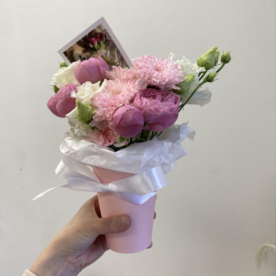 Кофейный стаканчик с цветами Bloom Room