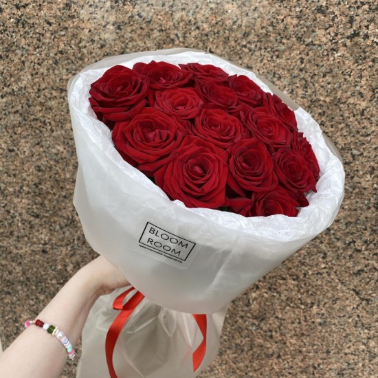 ️‍  Чувственный букет красных роз BLOOM ROOM