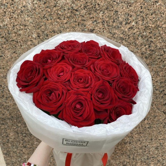 ️‍  Чувственный букет красных роз BLOOM ROOM