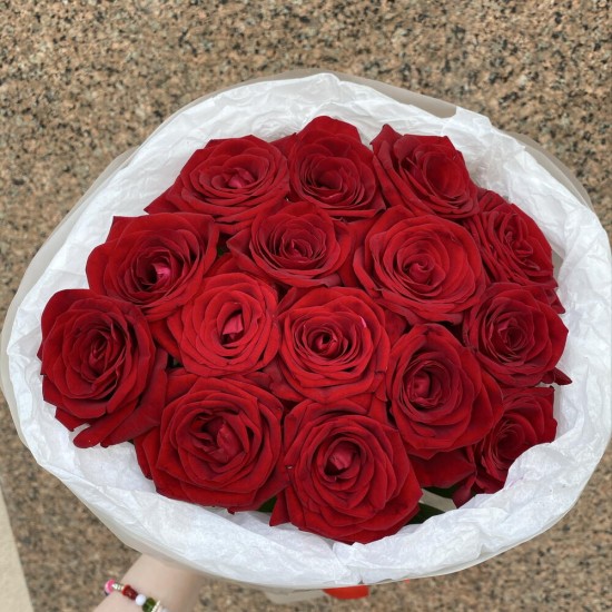 ️‍  Чувственный букет красных роз BLOOM ROOM