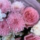 Авторский букет в розово-белой гамме BLOOM ROOM