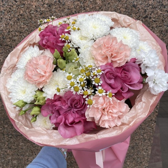 Сборный объемный букет BLOOM ROOM