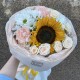 Осенний букет с подсолнухом BLOOM ROOM