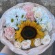 Осенний букет с подсолнухом BLOOM ROOM