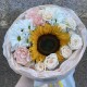Осенний букет с подсолнухом BLOOM ROOM