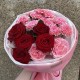 Красно-малиновый букет BLOOM ROOM