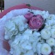 Воздушный бело-розовый букет