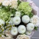 Нежный букет с кремовой кустовой розой BLOOM ROOM