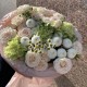 Бежевый букет ️bloom room Роза хризантема гвоздика