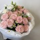 Красивый букет  bloom room Роза ромашка гвоздика