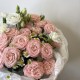 Красивый букет  bloom room Роза ромашка гвоздика