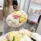 Нежный букет с кустовой розой Bloom Room