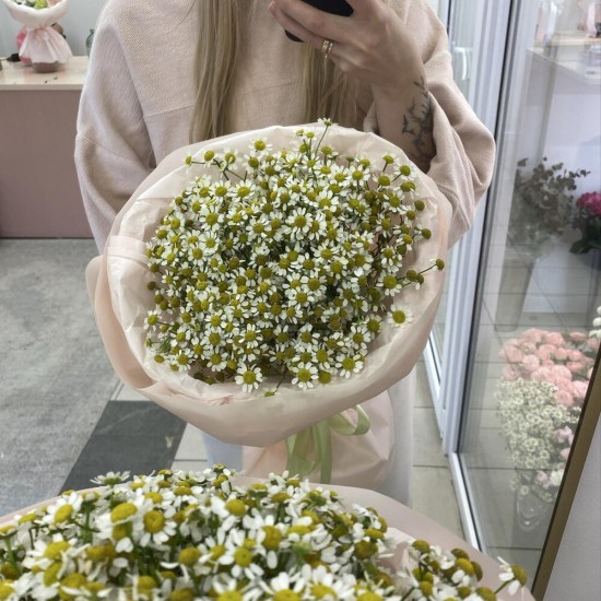 Букет-комплимент с ромашкой Bloom Room