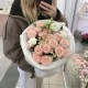 Букет с кустовой розой и эустомой Bloom Room