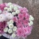 яркий букет  bloom room роза хризантема