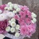 яркий букет  bloom room роза хризантема