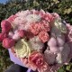 ажурный букет в стильном оформлении bloom room