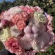 ажурный букет в стильном оформлении bloom room