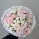 пышный букет bloom room хризантема и диантум