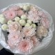 пышный букет bloom room хризантема и диантум