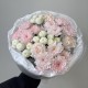 пышный букет bloom room хризантема и диантум
