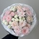 пышный букет bloom room хризантема и диантум
