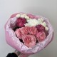 яркий букет bloom room хризантема и роза