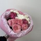 яркий букет bloom room хризантема и роза