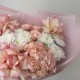 букет бабочка bloom room роза,хризантема и гортензия