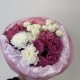 яркий букет bloom room роза и хризантема