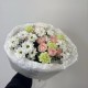 дофаминовый букет bloom room ромашка,роза,диантус