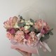 пышная сумочка bloom room гортензия,роза и хризантема