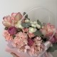 пышная сумочка bloom room гортензия,роза и хризантема